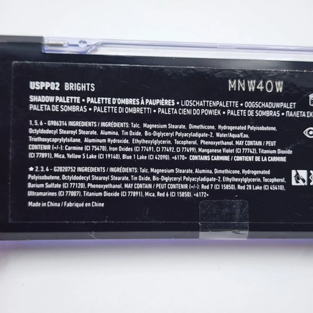 NYX‎ Professional Makeup Ultimate Edit Petite Eye Shadow Palette USPP02 Brights